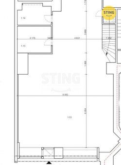 Nabízíme k pronájmu obchodní prostory o velikosti cca 530 m2