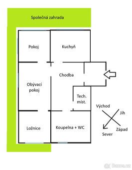 Pronájem bytu 3+1, Chrastava (ul. Školní)
---
NOVĚ ZREKONSTR