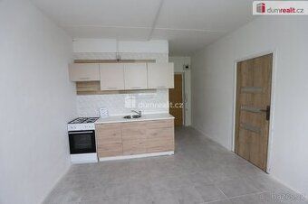 We offer for rent a bright apartment with layout 1+kk and