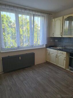 We offer for rent a bright apartment with layout 1+kk and