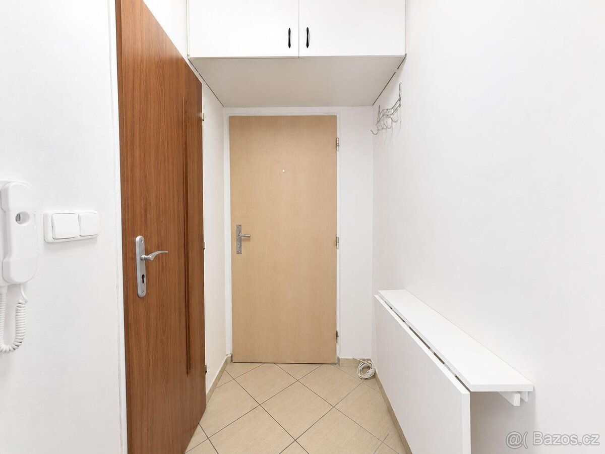 We offer for rent a bright apartment with layout 1+kk and
