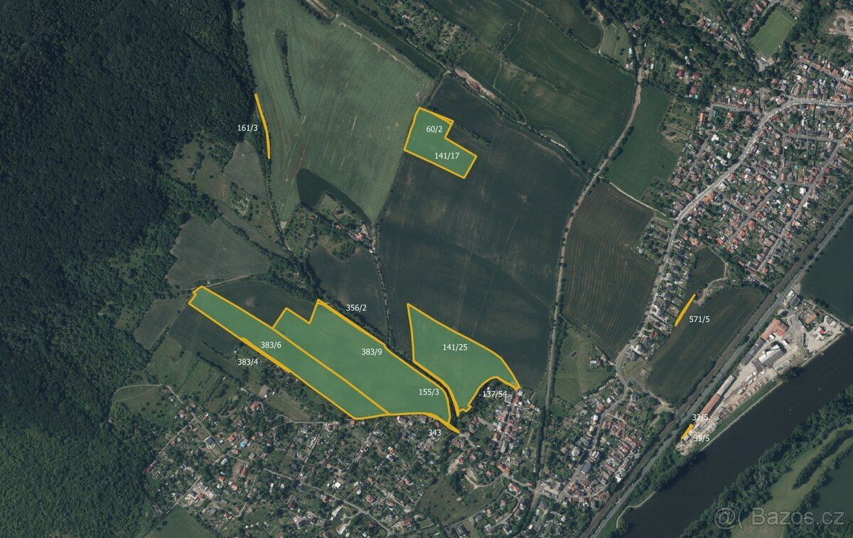 V katastrálním území Lhotka nad Labem (okres Litoměřice) nab