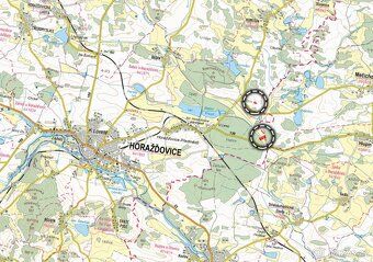 W obszarach katastralnych Horažďowice i Komušín (gmina