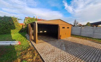 Parameters: Roof type - gable roof - imitation roof tiles