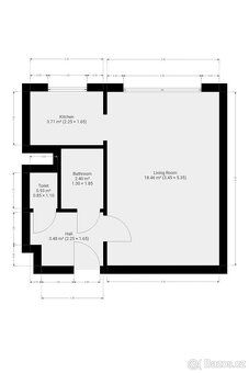 We offer long-term subletting of a bright apartment 1+kk