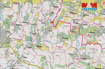 Prodej pozemku o výměře 1000 m2 v katastru obce Ježov. Jedná