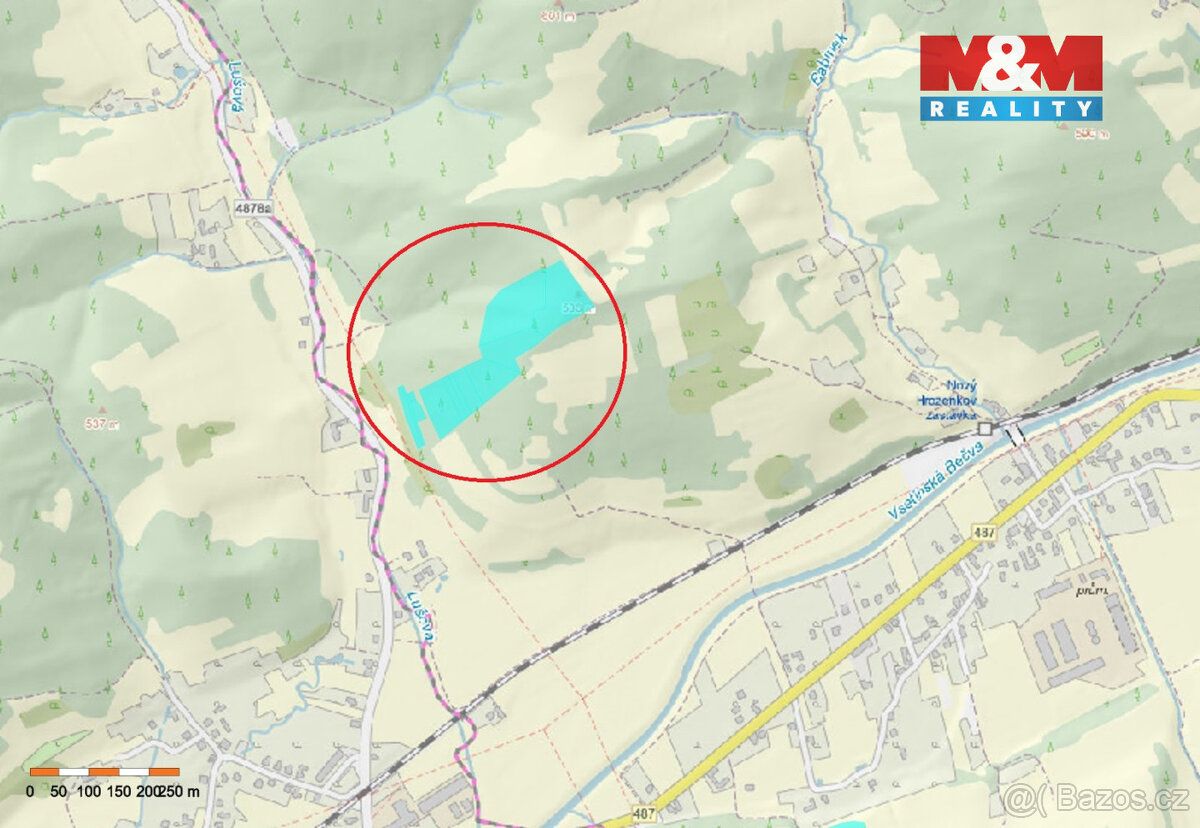 Nabízíme k prodeji soubor pozemků o celkové výměře 32112 m2.