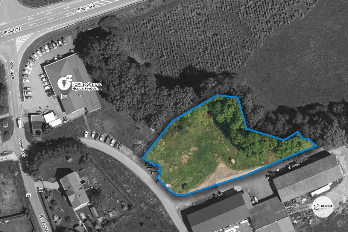 We offer for rent commercial land measuring 3810 m2