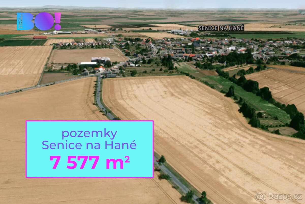 Nabízíme k prodeji 2 pozemky vedené jako orná půda o celkové