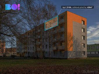 BO! reality Vám nabízí byt 2+kk po kompletní rekonstrukci v 
