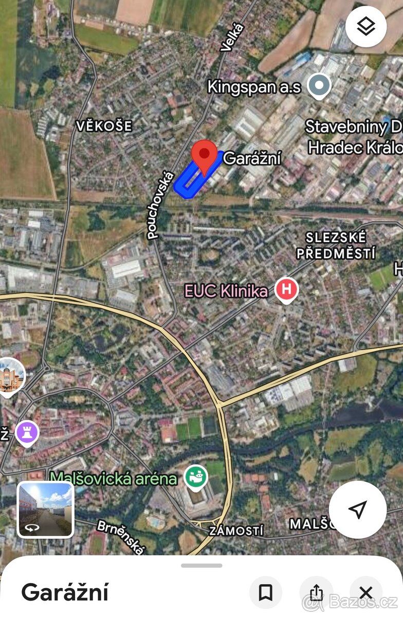 I offer for exchange garage in Hradec Králové, locality Slezské Předměstí at Garážní street for garage in area…