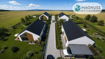 Na klidném a pečlivě vybraném místě vzniká moderní pasivní d