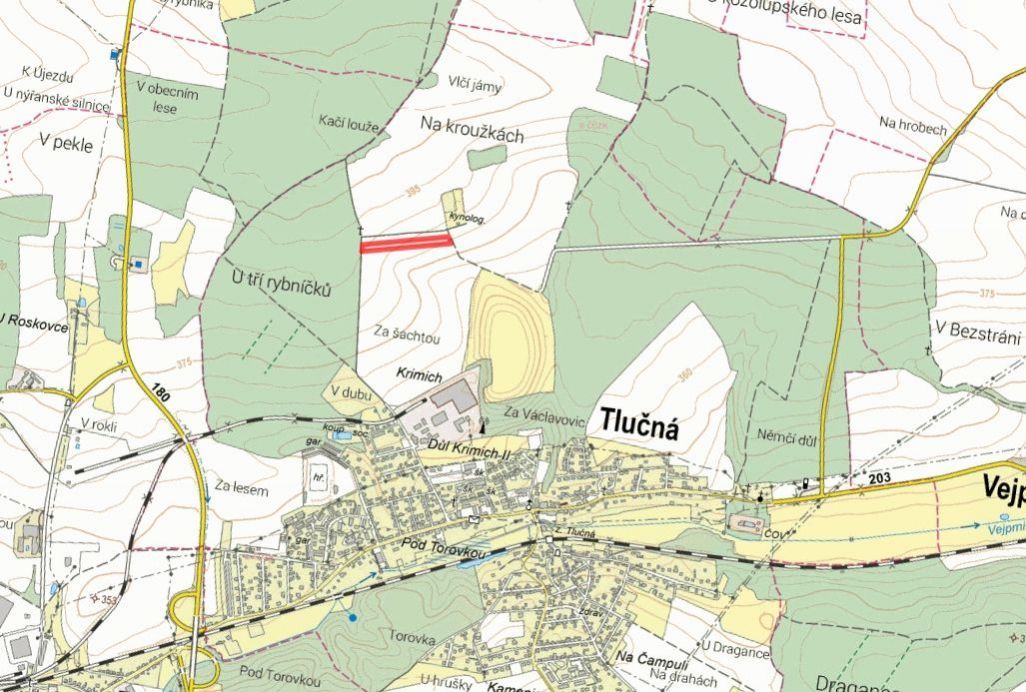 V katastrálním území Tlučná (okres Plzeň-sever) nabízím k pr
