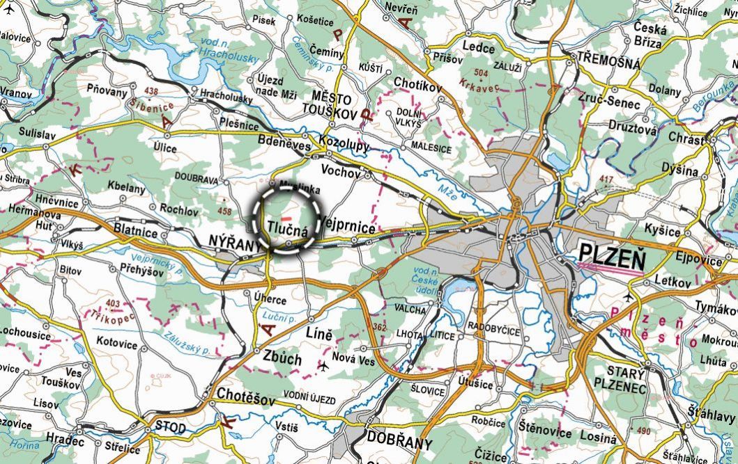 V katastrálním území Tlučná (okres Plzeň-sever) nabízím k pr