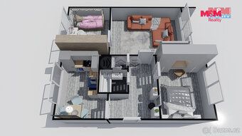 Nabízíme ke koupi prostorný byt 3+1 (73 m²) v 1. NP panelové