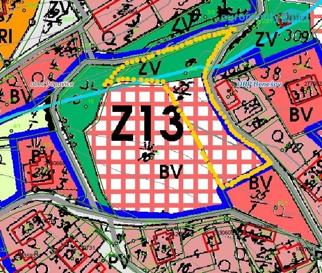 Nabízíme k prodeji stavební pozemek 1 740 m2 v obci Mladovic