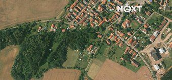 Investiční stavební pozemek 4 087 m² – Milostín | až 4 rodin