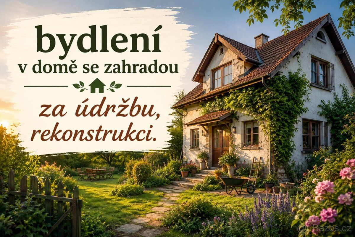 Jsme mladý, aktivní pár a hledáme majitele neobydleného domu