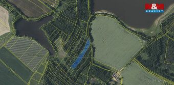 Predaj lesného pozemku s rozlohou 6 834 m² v katastri obce