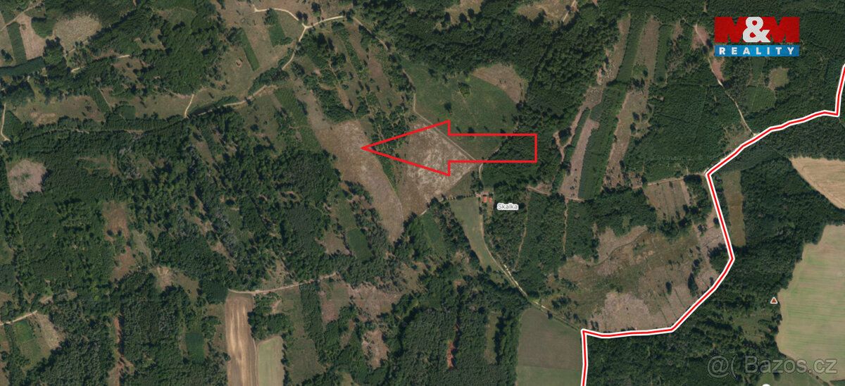 Sprzedam leśną działkę o powierzchni 15662 m2. Jest to