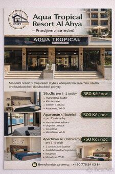 Pronájem apartmánu Egypt - Hurghada Resort Tropical, Palma r