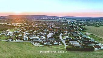 Nabízíme k prodeji stavební pozemky v Hrušovanech u Brna, v 