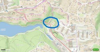 The garage is near the university dormitories. It has been