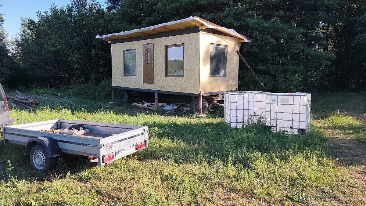 Sell semi-trailer 23 ft x 10 ft before completion