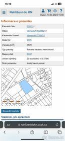 Stavba pozemok Rozloha 3538 m² Parcielné číslo 5307/1 Obec