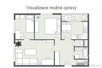 There aren't many 2+1 apartments like this one in