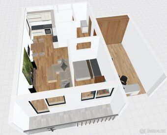 We offer for sale an apartment 3+1 in the peripheral and