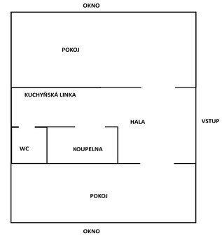I sell an apartment in personal ownership with layout 2+kk