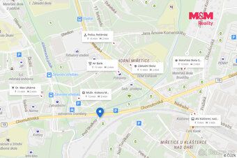 We offer you rental apartment 2+kk on the groundfloor of a