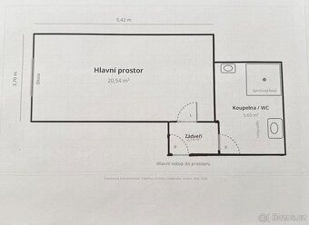 Sale of 1+kk Studio Apartment in Pilsen Slovany We offer