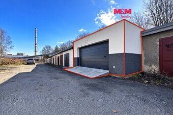 We offer two connected garages for sale with a total area