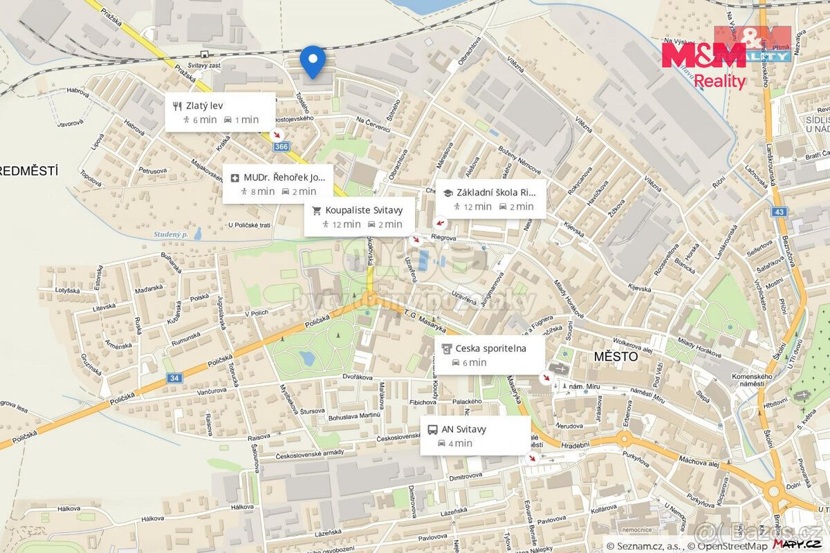 Rent new office space measuring 23 m². Located on the 1