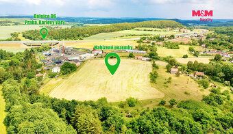 Sale of construction plot measuring 763 sq m2 in quiet