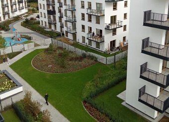 Apartament 2 pokojowy 42 m2, 5p/6p, jednopoziomowy, z dużym 