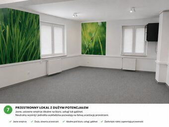 Jasny i przestronny lokal biurowy z balkonem | 58,44 m² | Św