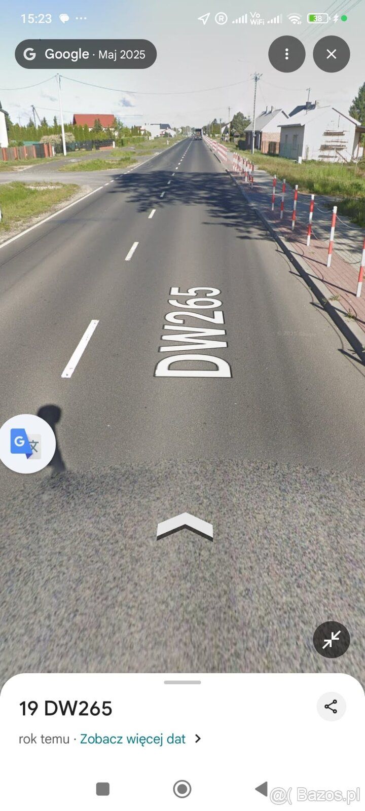 Sprzedam działkę w dobrym punkcie 1800 m od Kowala ,obok pob