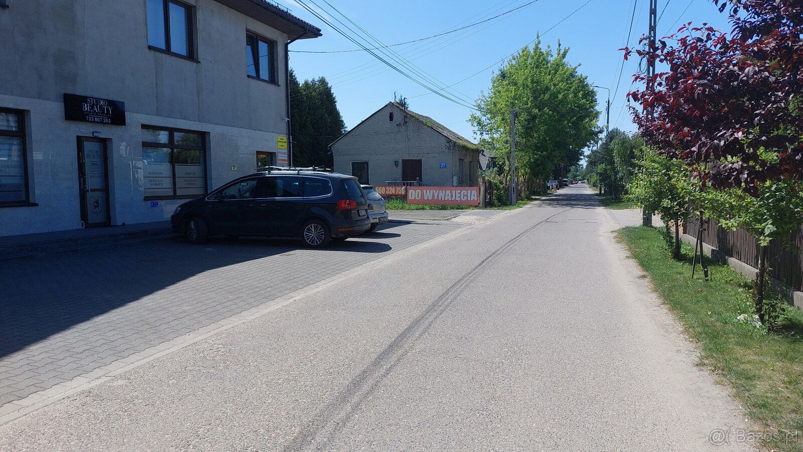 Na pronájem pozemek v Radozně. Pozemek u ulice Reymontova
