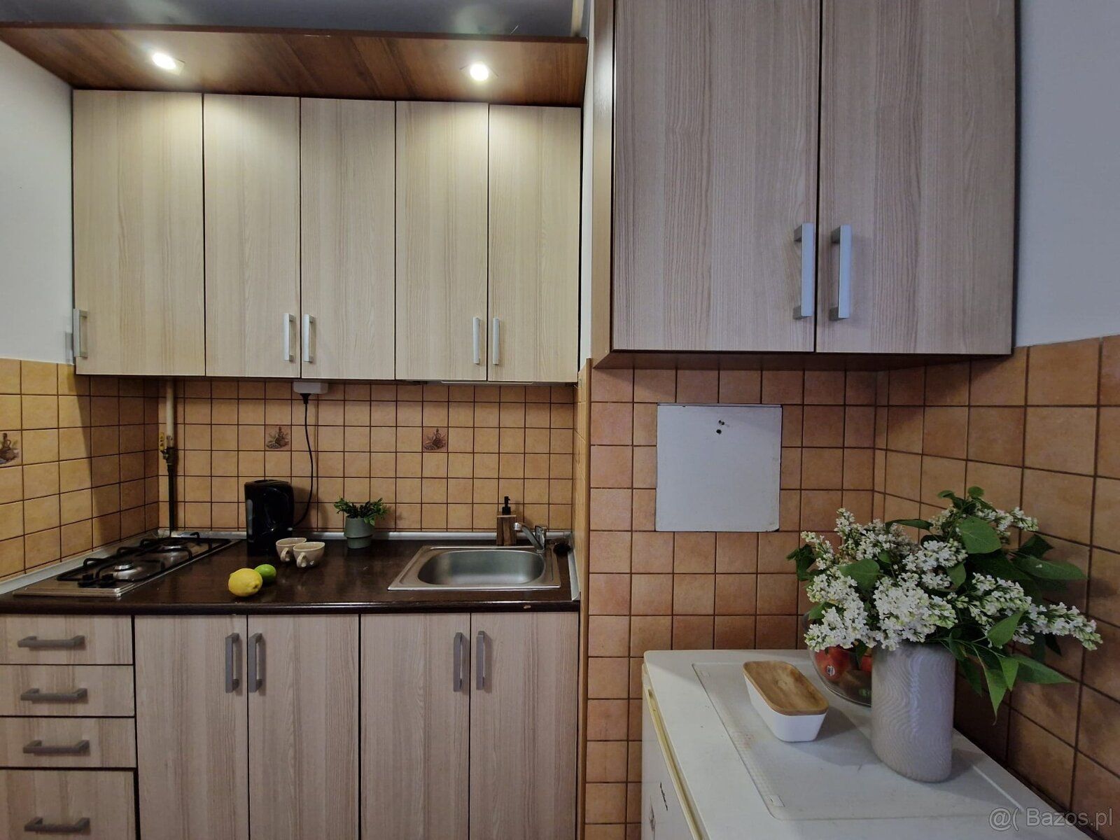 In Zielona Góra, close to downtown, there is a 18 sqm