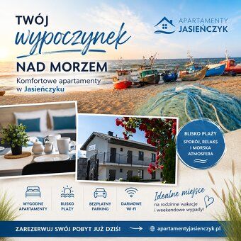 Jasieńczyk apartments in Mielenko where relaxation meets