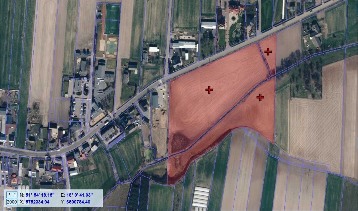 For sale an attractive agricultural-investment plot with an