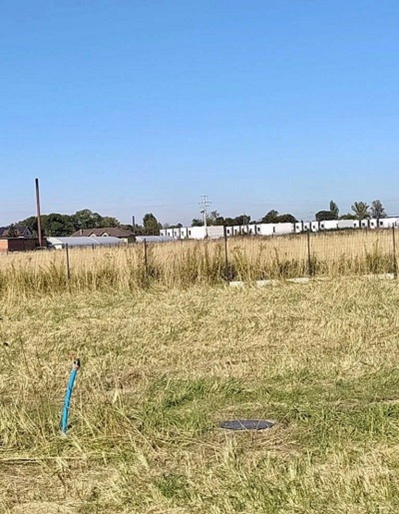 For sale a building plot with an area of 1400 m² located in