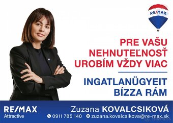 IHNEĎ K NASŤAHOVANIU!
 BYT PODĽA POTREBY BUDE ZARIADENÝ.
Pon