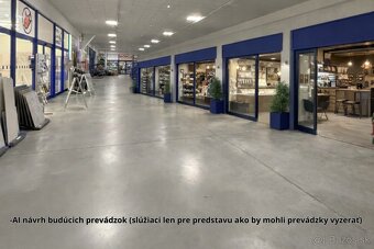Ponúkame na prenájom atraktívny novovybudovaný obchodný prie