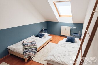 Ak hľadáte priestranný byt s atmosférou rodinného domu, krbo