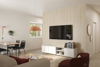 Apartmán č. 201 s výmerou 43,69 m² v projekte Medzihradská p
