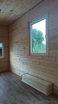 Na predaj nový nepoužívaný drevený záhradný dom (tinyhouse).